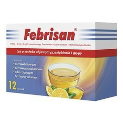 Febrisan, saszetki, 12 sztuk