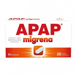 Apap Migrena 20 tabletek