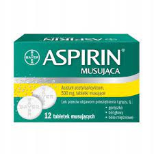 Aspirin Musująca 500 mg 12 tabletek musujących