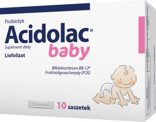 Acidolac Baby, saszetki, 10 sztuk