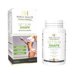 Noble Health Get Slim Shape, na odchudzanie, 30 kapsułek