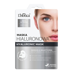 L'Biotica  Maska hialuronowa na tkaninie 1 sztuka
