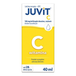 Juvit C, krople doustne, 40 ml