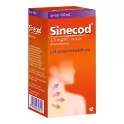 Sinecod syrop na suchy kaszel 100 ml
