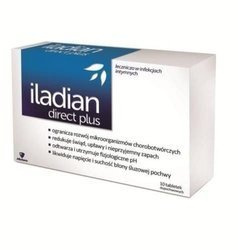 ILADIAN DIRECT PLUS 10KAPSUŁEK DOPOCHWOWYCH