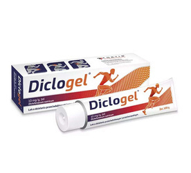 DICLOGEL, diklofenak, ŻEL 100G