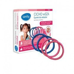 CICHOWSZA GUMKI DO WŁOSÓW 4 SZTUKI