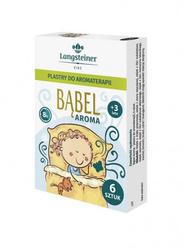 Bąbel Aroma, plastry do aromaterapii, 6 sztuk