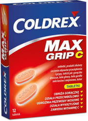 COLDREX MAXGRIP 12TABLETEK