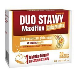 DUO STAWY MAXIFLEX GLUKOZAMINA 30TABL.MUSUJĄCYCH