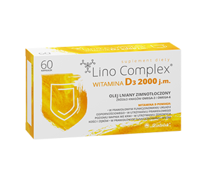 LINOCOMPLEX WITAMINA D3 2000 J.M. 60KAPSUŁEK