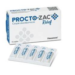 Procto-Zac Relief czopki 10 sztuk