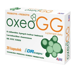 Oxeo GG, probiotyk, 20 kapsułek