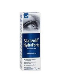 Starazolin Hydroforte, nawiżające krople do oczu, 10 ml