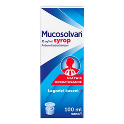 Mucosolvan syrop 30 mg/5 ml, 100 ml