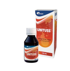Unituss 60 mg/10 ml,  syrop na suchy kaszel, 120 ml
