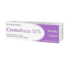 Cremobaza 10%, krem półtłusty z mocznikiem, 30 g