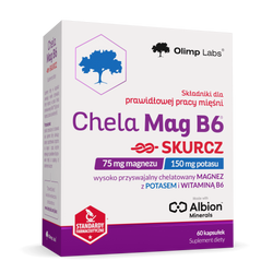 OLIMP CHELA-MAG B6 SKURCZ 60KAPSUŁEK
