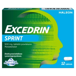 Excedrin Sprint 500 mg 12 tabletek