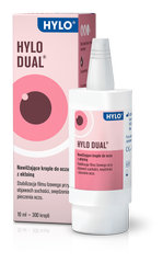 HYLO-DUAL KROPLE DO OCZU Z EKTOINĄ 10ML