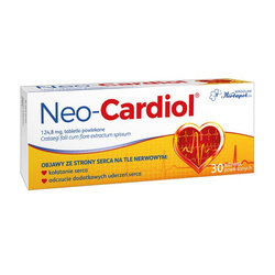 NEO-CARDIOL124,8MG. głóg, 30TABLETEK
