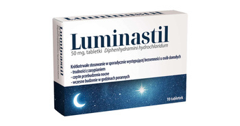 LUMINASTIL 50MG, lek na sen, 10TABLETEK