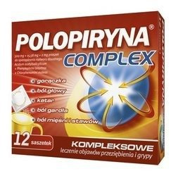 Polopiryna Complex, saszetki, 12 sztuk
