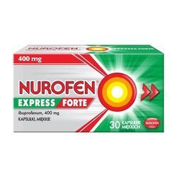 Nurofen Express Forte 400 mg 30 kapsułek