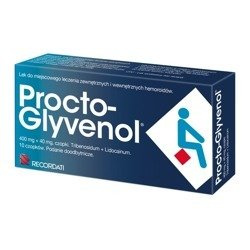 Procto-Glyvenol czopki 10 sztuk