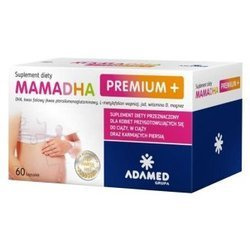 MamaDHA Premium + 60 kapsułek