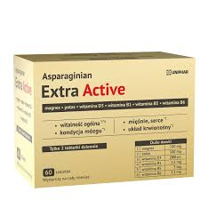 Asparaginian Extra Active 60 tabletek