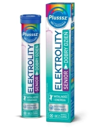 Plusssz Elektrolity Senior Dobry Dzień 24 tabletki musujące