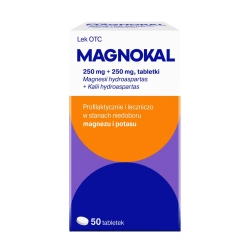 MagnoKal (dawniej Asparaginian Magnokal)  50 tabletek