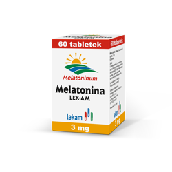 Melatonina LEK-AM 3 mg 60 tabletek