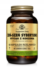 SOLGAR ŻEŃ-SZEŃ SYBERYJSKI 60 KAPSUŁEK ROŚLINNYCH