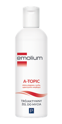Emolium A-Topic, trójaktywny żel do mycia, 200 ml