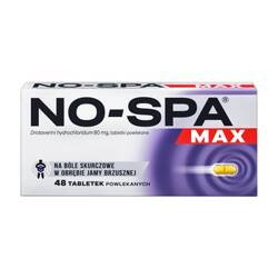 NO-SPA  MAX 80MG 48TABLETEK