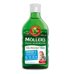 Moller's Mój Pierwszy Tran norweski, płyn 250 ml