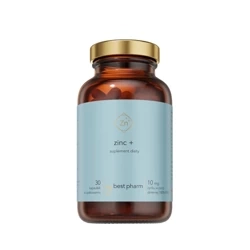MYBEST ZINC+, cynk, ekstrakty roślinne, na odporność, 30KAPSUŁEK