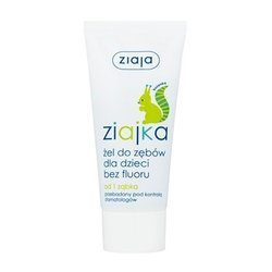 ZIAJA ZIAJKA ŻEL DO ZĘBÓW BEZ FLUORU 50ML