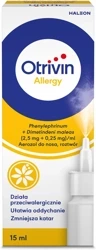 Otrivin Allergy aerozol do nosa 15 ml