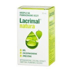 LACRIMAL NATURA KROPLE DO OCZU 10ML
