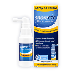 Snoreeze spray przeciw chrapaniu do gardła 23,5 ml