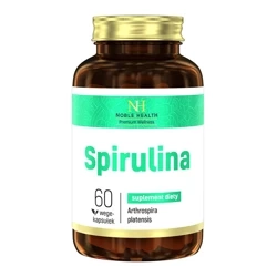 NOBLE HEALTH SPIRULINA 60KAPSUŁEK