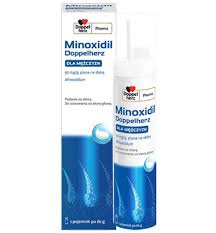 DOPPELHERZ MINOXIDIL DLA MĘŻCZYZN, 5% mikoksydyl, na porost włosów, PIANA 60G