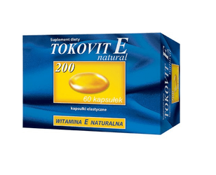 TOKOVIT E 200 NATURAL 60KAPSUŁEK