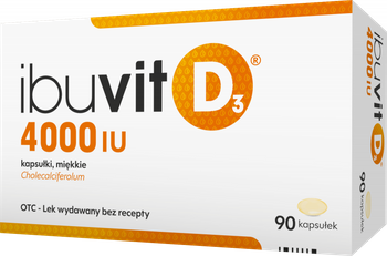 Ibuvit D3 4000 IU 90 kapsułek