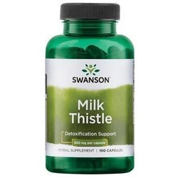 SWANSON FS MILK THISTLE 500MG (ostropest) 100KAPSUŁEK
