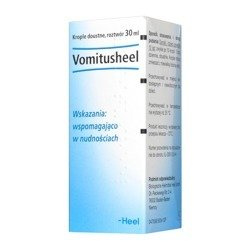 Heel Vomitusheel, krople na nudności,wymioty 30 ml