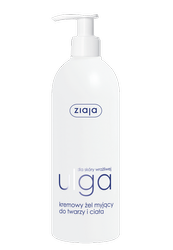 ZIAJA ULGA KREMOWY ŻEL MYJACY D/TWARZY,CIAŁA 400ML